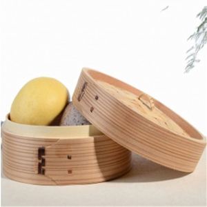 Immer Knodeldampfer in der Pfanne, kleiner Dampfgarkorb aus Bambus, Bambus-Reisdampfer mit meiner nahezu perfekten Silikon-Dampfkorbmatte - Product Image 6