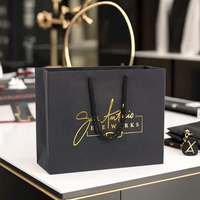 Pour recyclable luxe Boutique Shopping papier sac impression Offset manipulation numérique alimentaire-sûr merci cadeau sac magnétique