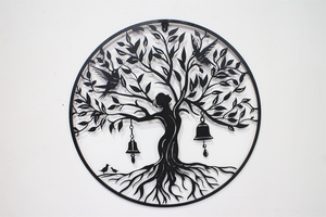 Современный роскошный кованый металлический настенный декор для гостиной, отеля, фон для домашнего интерьера - Product Image 2