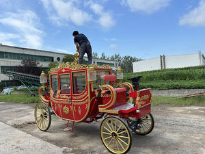 Carruaje de caballos rentable para bodas Carruaje de caballos eléctrico único para el Festival de Navidad - Product Image 4