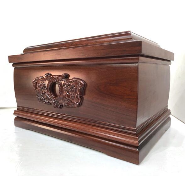 Personalizado de madera maciza ataúd