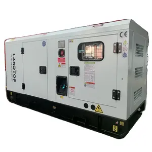 จีนผลิต 20kw 25KVA เครื่องกําเนิดไฟฟ้าดีเซล Denyo ที่เงียบสงบสุด 50/60Hz เครื่องกําเนิดไฟฟ้าดีเซลกันเสียงแบบเฟสเดียว / สามเฟส