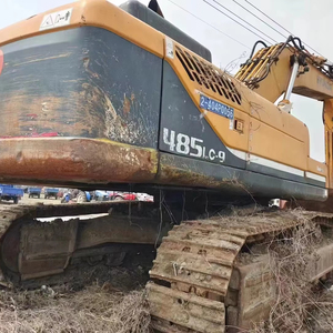 Excavatrice d'occasion Hyundai R485 48 tonnes, hydraulique sur chenilles, bon état, en stock, vente chaude - Product Image 1