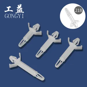 Nylon 66 Pcb Board Support Pakking Push-In Reverse Lock Pakking Gratis Monster Kan Worden Aangepast Hardware Tools Bevestigingsmiddelen G218-19