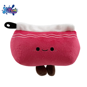 Jopark tùy chỉnh đáng yêu bút chì trường hợp plushies ODM OEM siêu dễ thương phim hoạt hình văn phòng phẩm loạt đồ chơi sang trọng cho trẻ em Quà tặng - Product Image 1