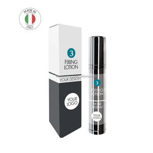 Loción de fijación de laminación para cejas de marca privada, botella de plata sin aire de 10ml, cosmética hecha en Italia - Product Image 1