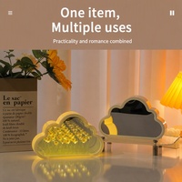 Kit DIY Lampe de Nuit LED Tournesol Faite à la Main Forme Nuage Minimaliste Moderne Cadeau Personnalisé Vente en Gros