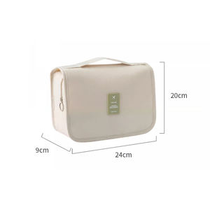 Colgador de baño personalizado enrollable de viaje <span class=keywords><strong>para</strong></span> baño, colgador aislado, bolsa organizadora de cepillos de lavado de maquillaje, bolsa <span class=keywords><strong>con</strong></span> ganchos <span class=keywords><strong>para</strong></span> mujer - Product Image 2