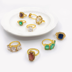 925 gioielli <span class=keywords><strong>in</strong></span> <span class=keywords><strong>argento</strong></span> Sterling 18K oro boho da donna fatti a mano grandi pietre speciali vintage colorato <span class=keywords><strong>anelli</strong></span> d'<span class=keywords><strong>argento</strong></span> unico prezzo di fabbrica - Product Image 4