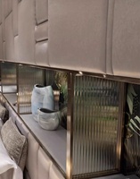 Lit King Size Moderne Haut de Gamme Personnalisé de Luxe Italien pour Villa, Grand Appartement, Mobilier de Maison