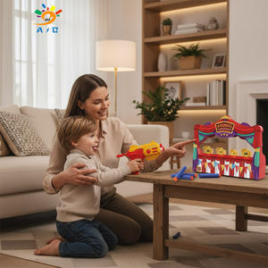 Giocattolo Interattivo Genitore-Figlio AJB, Simulatore di Tiro al Bersaglio con Guide Scorrevoli, Piccola Paperella Gialla in Plastica ABS, Pistola Giocattolo per Bambini - Product Image 1