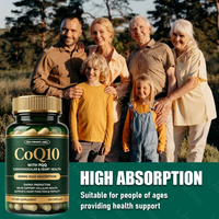 Capsules et Comprimés de CoQ10 OEM pour la Santé Cardiovasculaire et Cellulaire avec PQQ