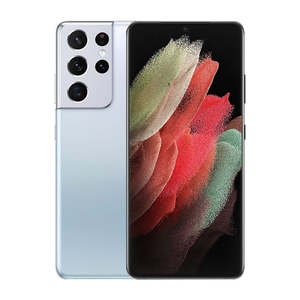 2SIM Wholesale 256GB <b>128GB</b> Cellular Smartphone for Amsung S21U Telephone for Amsung S21Ultra Mobile Phone Cellphones Originals - Product Image 1