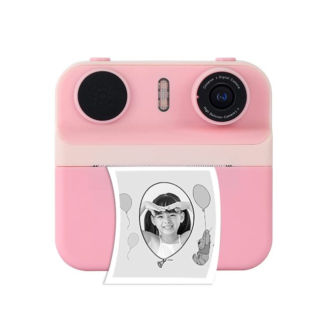 A7 2.4' Screen Thermal Instant Mini Camera 180 Degree Flipped Lens Selfie Mini Cheap Printer Digital Camera Kids