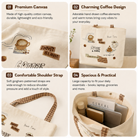 Tas Tote Kanvas Katun Daur Ulang Grosir, Polos, Dapat Dicuci, Tahan Lama, Logo Custom, Resleting, Tas Belanja, MOQ Rendah untuk Hadiah Promosi