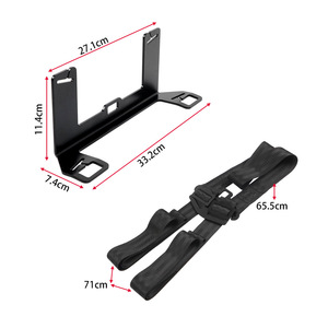 Support d'interface <span class=keywords><strong>Isofix</strong></span> universel pour siège auto avec sangle de <span class=keywords><strong>ceinture</strong></span> 27,1 cm x 11,4 cm, accessoire de <span class=keywords><strong>base</strong></span> pour siège auto - Product Image 1