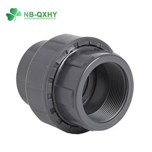 光と暗灰色のクイックコネクタ<span class=keywords><strong>PVC</strong></span>ユニオンアダプタパイプ接続用プラスチック配管継手 - Product Image 2