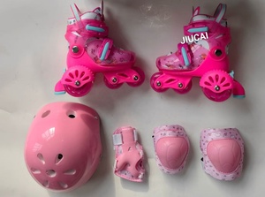 Listo para enviar Zapato de patinaje sobre ruedas intermitente Soy Luna 4 Ruedas <span class=keywords><strong>Patines</strong></span> de ruedas ajustables <span class=keywords><strong>en</strong></span> línea para <span class=keywords><strong>comprar</strong></span> para niños - Product Image 5