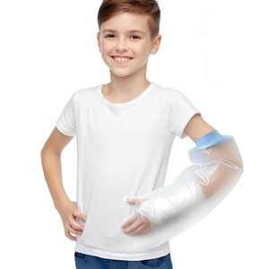 Housse de protection imperméable pour pansements pour enfants, pour bras, mains, poignets, coudes, doigts, pour garder les blessures au sec, réutilisable et durable - Product Image 3