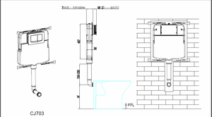 <span class=keywords><strong>Precio</strong></span> barato <span class=keywords><strong>baño</strong></span> inodoro doble descarga pared colgada <span class=keywords><strong>cisterna</strong></span> oculta - Product Image 4