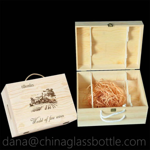 Scatola <span class=keywords><strong>regalo</strong></span> di lusso <span class=keywords><strong>in</strong></span> <span class=keywords><strong>legno</strong></span> per bottiglie di vetro liquore vino Rum XO scatole di bottiglia di marca - Product Image 6