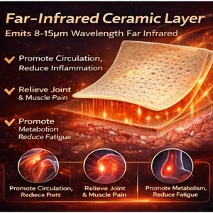 Kräuter-Schmerzlinderungspflaster für Muskel- und Gelenkpflege, Natürliches Gesundheitspflaster zur Äußeren Anwendung für Täglichen Körperkomfort - Product Image 3