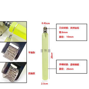 Alat Tekstur Perhiasan Alat Pembentuk Permukaan Emas Perak Penghalus Permukaan Berlian Roda Penghalus - Product Image 6
