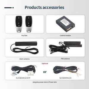 Kit de clé intelligente EASYGUARD PKE compatible avec Benz avec bouton de démarrage OEM d'usine sans accès confortable et ouverture du coffre - Product Image 2