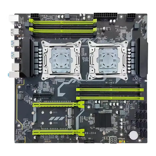 Brand New Mainboard Desktop Pc Kit Set Dual Xeon E5 2680 V4 Combo DDR4 ECC 2x8gb 2400MHz 2680v4 X99 Dual Motherboard CPU
