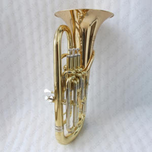Top modèles à des prix abordables 3 + 1 Pistons Compensation <span class=keywords><strong>Euphonium</strong></span> Instrument Bb Or Laiton avec étui <span class=keywords><strong>Euphonium</strong></span> à <span class=keywords><strong>vendre</strong></span> OEM - Product Image 2