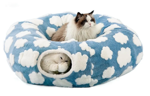 Cama Túnel para Perros de Venta Directa de Fábrica, Colores y Tamaños Personalizados, para Perros de Interior, Linda, Rectangular, Clásica, con Cojín Lavable - Product Image 2