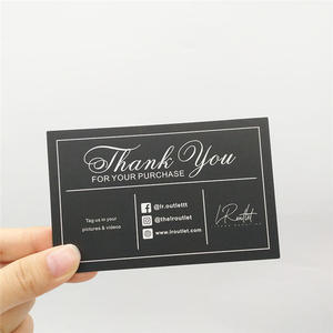 High Quality Paper Card, Small Business Greeting Card Paper Thank You Cards