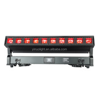 Luz Móvil LED DMX para Conciertos y Discotecas, Resistente al Agua, Super Pro, 10*60w RGBW, Zoom, 1m, con Retroiluminación, Matriz de Píxeles