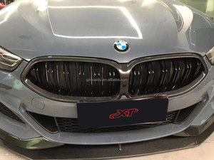 Parrilla delantera de riñón de fibra de carbono G14 G15 G16, doble listón para <span class=keywords><strong>BMW</strong></span> <span class=keywords><strong>Serie</strong></span> <span class=keywords><strong>8</strong></span>, rejilla de parachoques 2D 4D 2019 + - Product Image 5