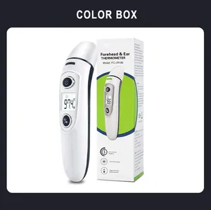 Thermomètre infrarouge pour adultes et enfants, <span class=keywords><strong>mesure</strong></span> de la <span class=keywords><strong>température</strong></span> du front et de l'<span class=keywords><strong>oreille</strong></span>, rapide et précis, électrique, sans contact - Product Image 5
