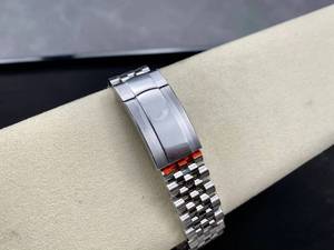 Reloj Mecánico de Lujo de Súper Calidad, Resistente al Agua, 41 mm, Acero CFactory 904L, Movimiento 3235, Esfera Negra con Diamantes, Correa Jubilee - Product Image 6