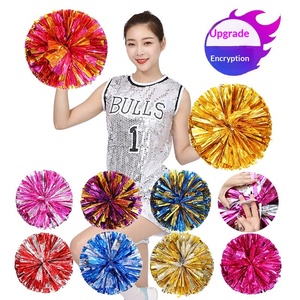 <span class=keywords><strong>Pon</strong></span> <span class=keywords><strong>Pon</strong></span> <span class=keywords><strong>da</strong></span> Cheerleading in Plastica con Manico Grande, Lucidi e Portatili per Eventi Sportivi e Uso di Squadra - Product Image 3