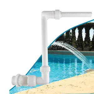 Swimming Pools Water Fun Waterfall Fountain For SPA Kids Pools with 1.5-Inch Threaded Return Fitting Hot Sale 2024