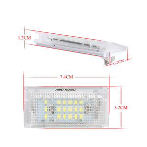 Luz de matrícula LED para BMW Serie 3 E46, luz blanca Pz005 para reemplazo de coche - Product Image 2