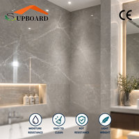 Panneau mural en PVC écologique haute résistance, imperméable et résistant à l'humidité, revêtement décoratif pour la rénovation intérieure