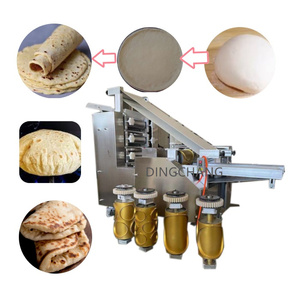 Máquina para hacer pan árabe fácil de operar, máquina para hacer lavash <span class=keywords><strong>armenio</strong></span>, máquina automática de acero inoxidable para hacer Naan Roti Samoon - Product Image 6