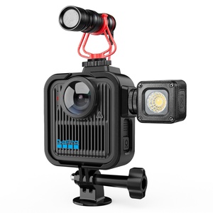 Carcasa Protectora para <span class=keywords><strong>GoPro</strong></span> <span class=keywords><strong>Max</strong></span> 2, Jaula de Plástico Resistente a Impactos con Cubierta Lateral para la Batería y Accesorios - Product Image 4