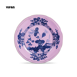 Tradition Tableware Shanxi Porcelain Plate Dinner Plates for Weddings Floral Design Customization <b>Dinnerware</b> Sets - Product Image 5