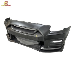 ชุดแต่งกันชนหน้าสไตล์ Nismo แบบคาร์บอนไฟเบอร์บางส่วน ลายทวิลวีฟ เงา พร้อมลิ้นกันชนหน้า สำหรับ GT-R R35 ปี 2008-2016 - Product Image 3