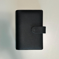 Reliure en cuir pour argent liquide, reliures budgétaires personnalisées, reliure personnelle