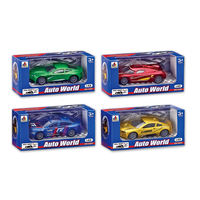 Voiture miniature en métal et plastique à friction, échelle 1:43, 8 styles mixtes, unisexe, pas cher