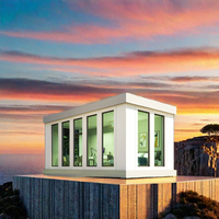 Kit cabine Apple modulaire détachable moderne de luxe mini maison petite cabine mobile maison en conteneur