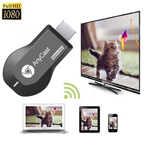 10 pièces livraison gratuite Smart TV Dongle pour Android/<span class=keywords><strong>Iphone</strong></span> WiFi adaptateur sans fil <span class=keywords><strong>miracast</strong></span> anycast M9 Plus - Product Image 4