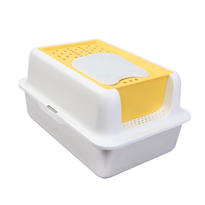 OEM Hersteller extra große Kunststoff automatische Schublade geschlossene Katzen toilette Hot Sale Großhandel Sterilisation Katze Zubehör - Product Image 4