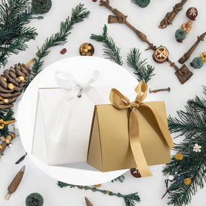 Handmade New Product Customized Logo White Paperboard Gift <b>Bag</b> Small Paper <b>Bag</b> for Clothing <b>Shoes</b> Socks Fur Accessories Ribbon - Product Image 2